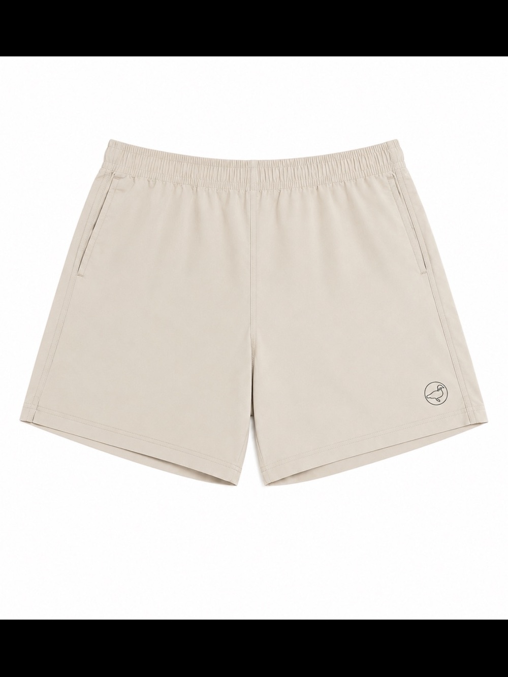 PROPERLY TIED Men's Lightweight Beige Active Shorts